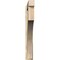 Ekena Millwork Westlake Block Rough Sawn Outlooker, Douglas Fir, 6"W x 44"D x 44"H OUT06X44X44WTL05RDF - alternate 2